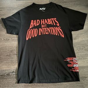 Vlone x NAV Bad Habits Shirt